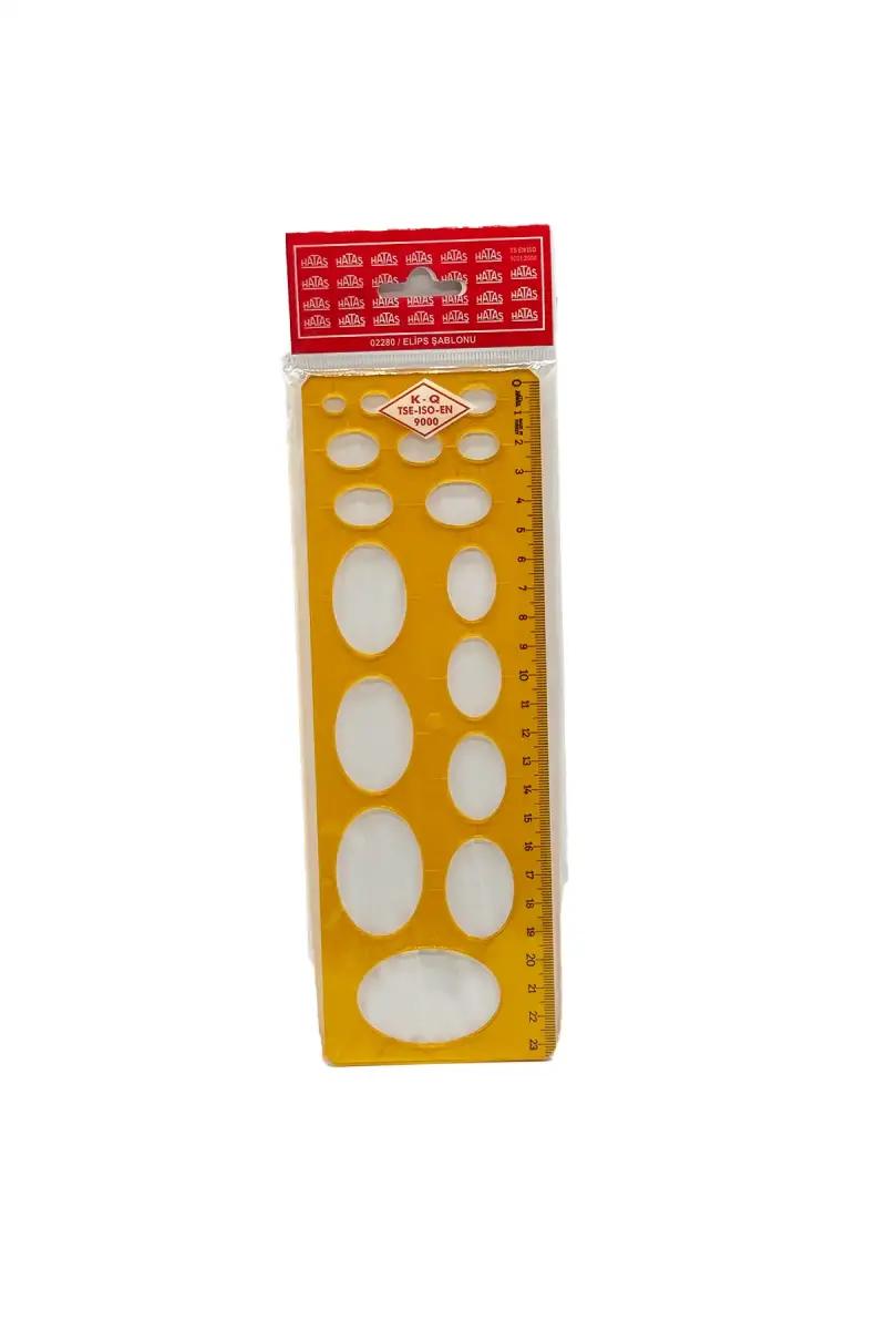 Hatas Elips Şablon - 1