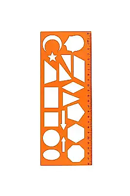 Hatas Geometrik Şekiller Şablonu 25 cm - 2