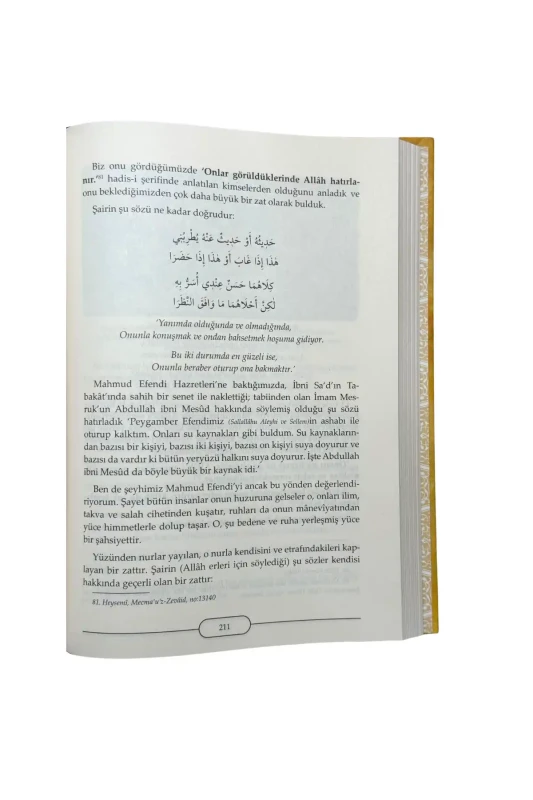 Hatıralarla Mahmud Efendi Hazretlerinin Hayatı 2 Cilt Takım - Ciltli - 2