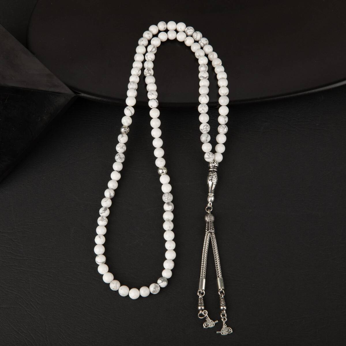 Havlit Doğal Taş Tesbih 99luk - 6mm - 3