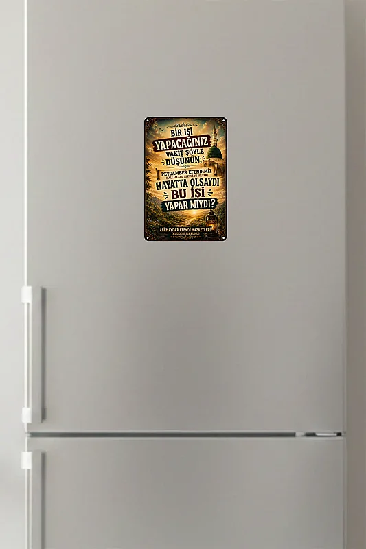 Hayatta Olsaydı MiniDekor Magnet Ayaklı 9×13,5 cm - Bemenda