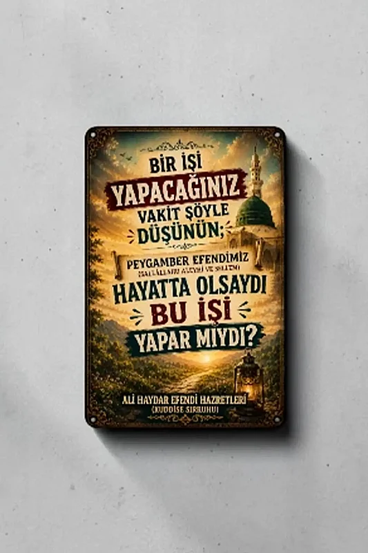 Hayatta Olsaydı MiniDekor Magnet Ayaklı 9×13,5 cm - 2