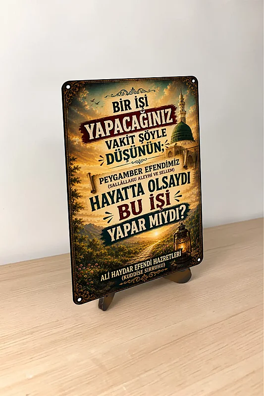 Hayatta Olsaydı MiniDekor Magnet Ayaklı 9×13,5 cm - 3