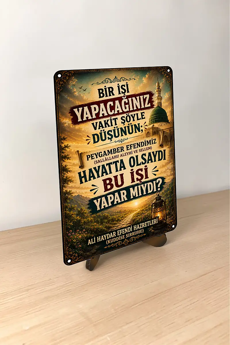 Hayatta Olsaydı MiniDekor Magnet Ayaklı 9×13,5 cm - 3