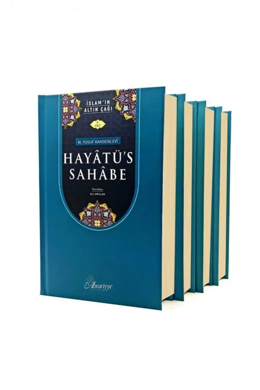 Hayatüs Sahabe 4 Cilt Takım Sempatik Boy - Ahrariyye Yayınevi