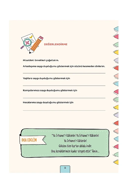 Haydi Dinimizi Öğrenelim - 5