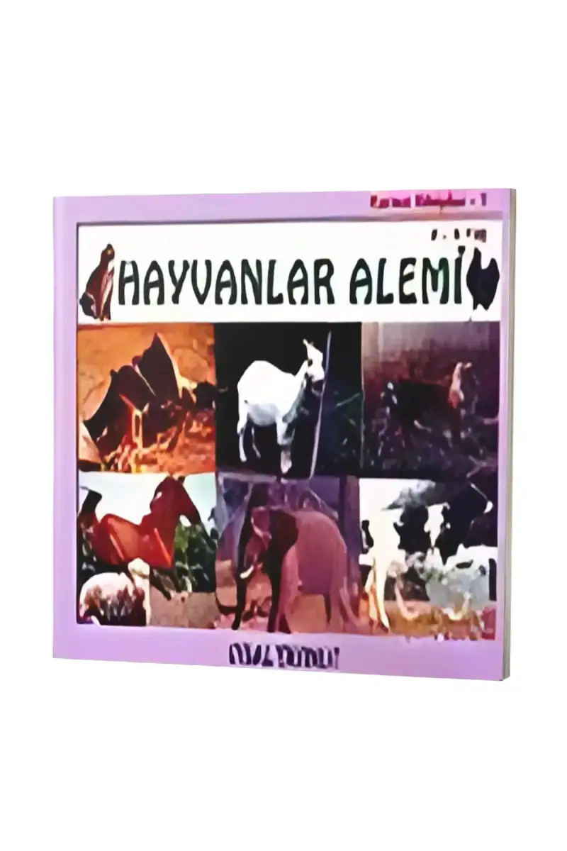 Hayvanlar Alemi - Karton Kitap 9 - 2-5 Yaş - 1