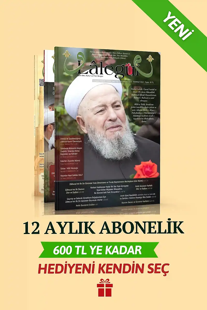 Hediyeni Kendin Seç Lalegül Dergisi 12 Aylık Abonelik Paketi - 1