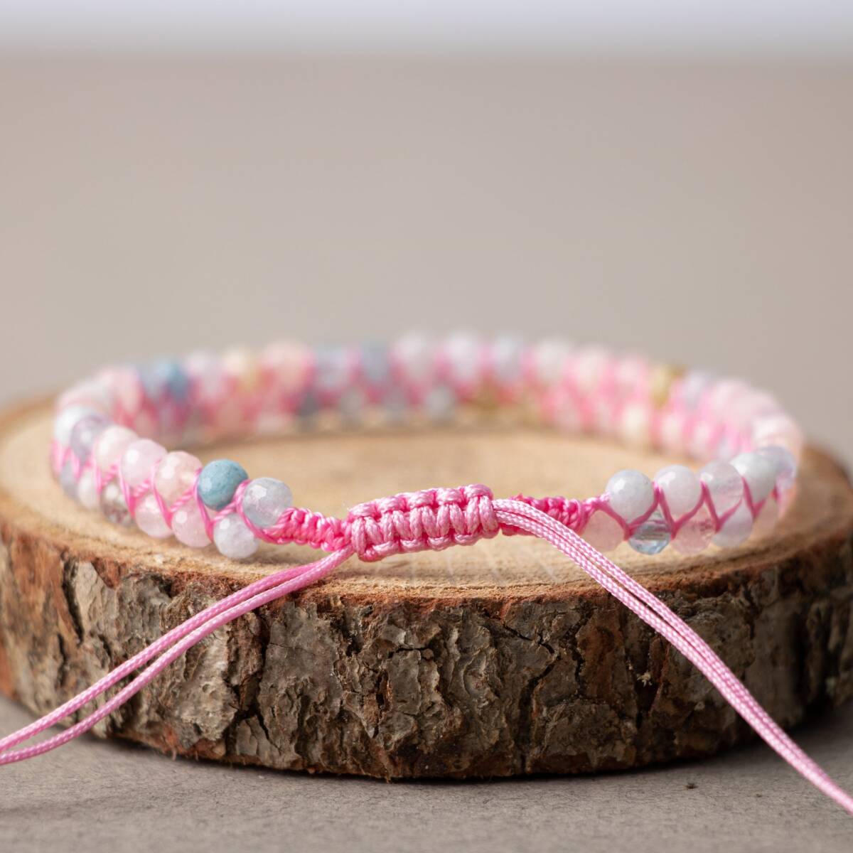 Helidor 3-4mm Çift Sıra Doğal Taş Bileklik - 3