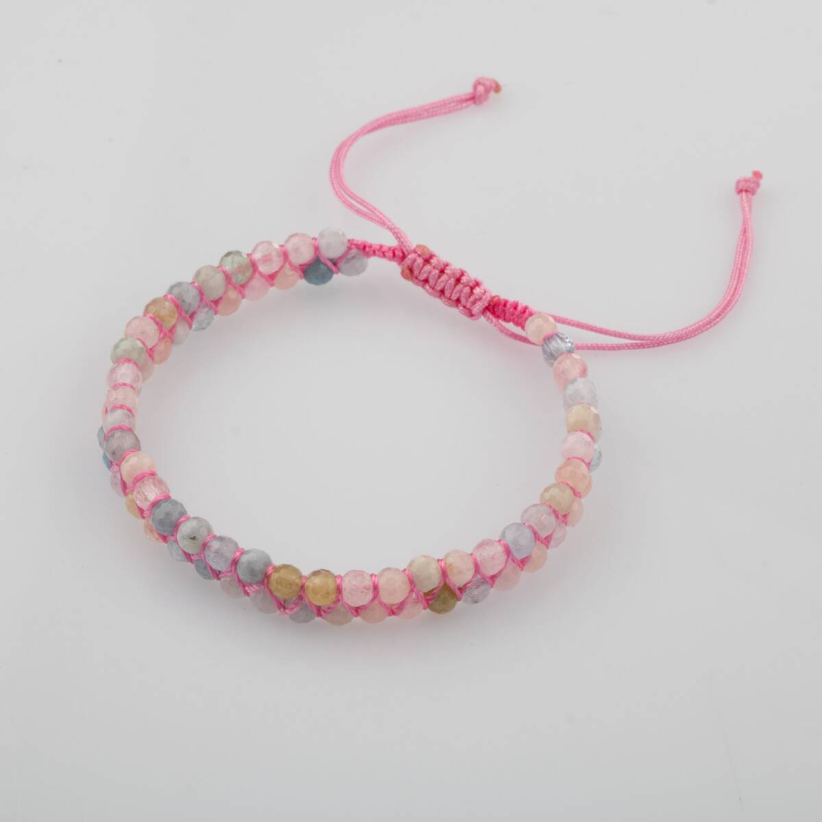 Helidor 3-4mm Çift Sıra Doğal Taş Bileklik - 5