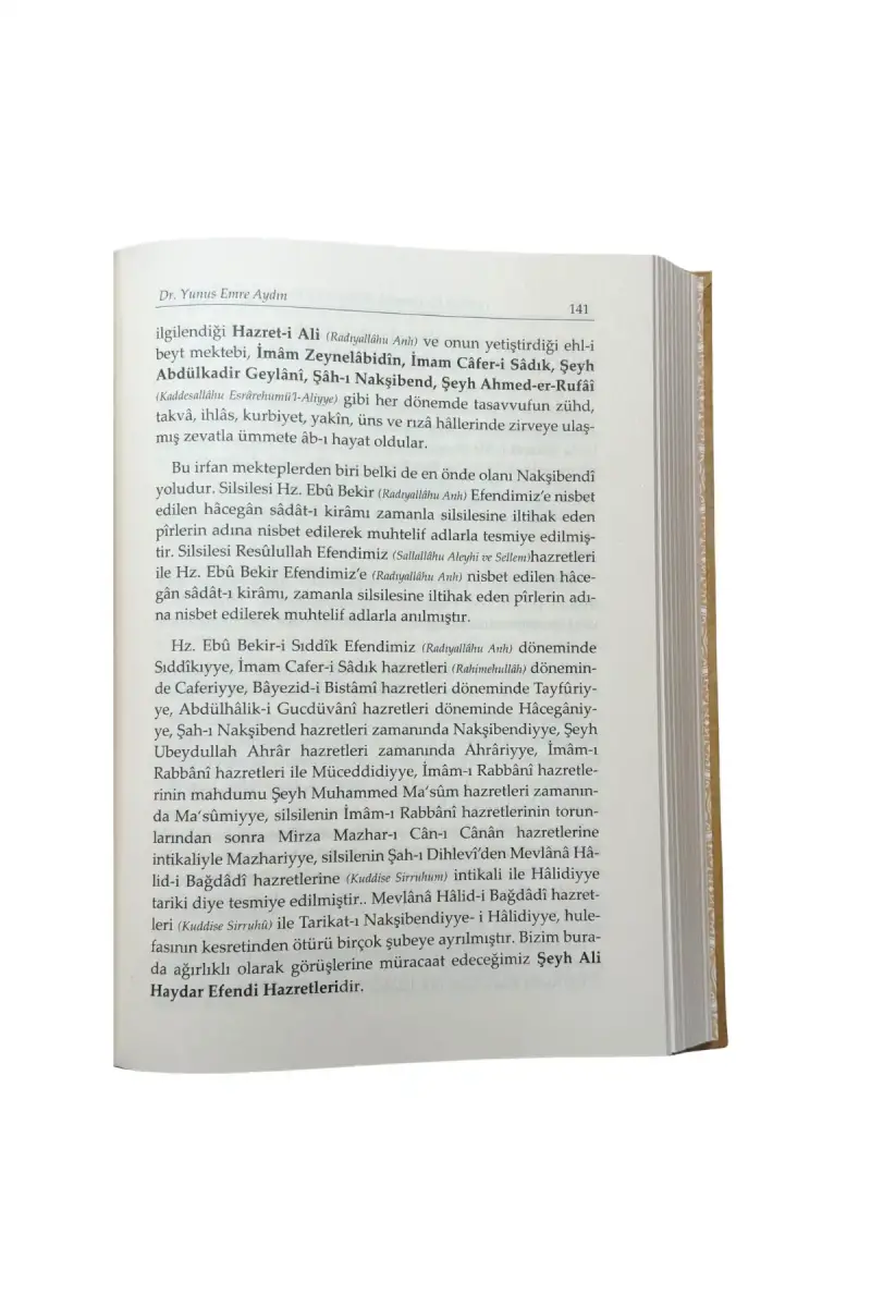 Heybetli Bir Osmanlı Allamesi Ali Haydar Efendi Hz. 1. Cilt - Ciltli - 4