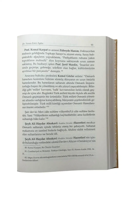 Heybetli Bir Osmanlı Allamesi Ali Haydar Efendi Hz. 1. Cilt - Ciltli - 5