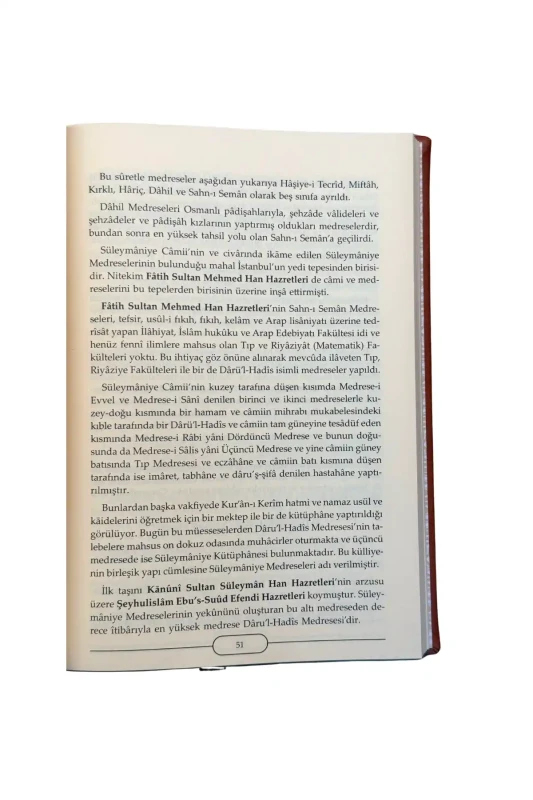 Heybetli Bir Osmanlı Allamesi Ali Haydar Efendi Hz. 1. Cilt - Deri - 4