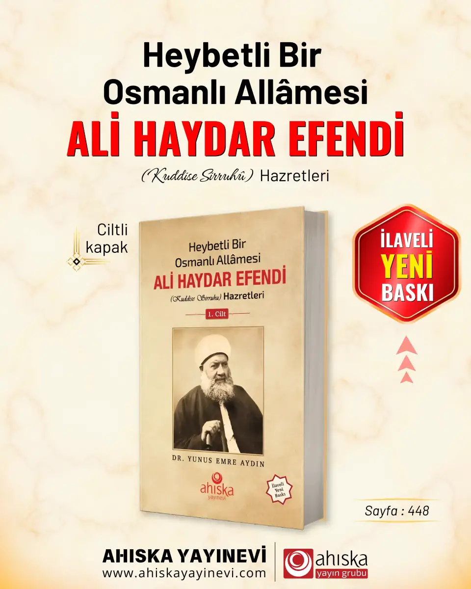 Heybetli Bir Osmanlı Allamesi Ali Haydar Efendi Hz. 1. Cilt - Ciltli - 6