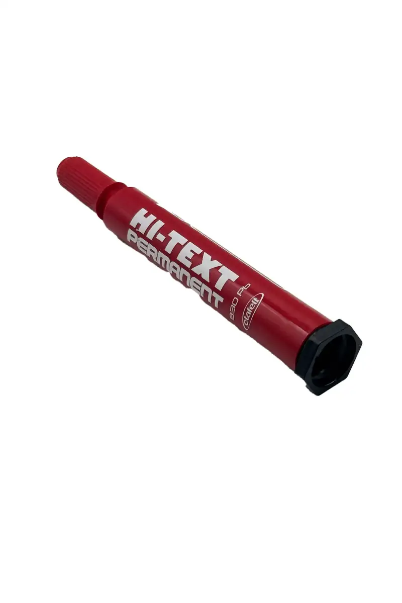 Hi-Text Marker Yuvarlak Uç Kırmızı - 1