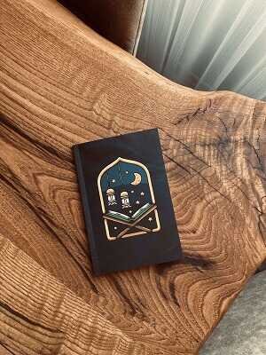 Hilal Mushaf Yıldız Özel Tasarımlı Defter - Hobbi Tasarım