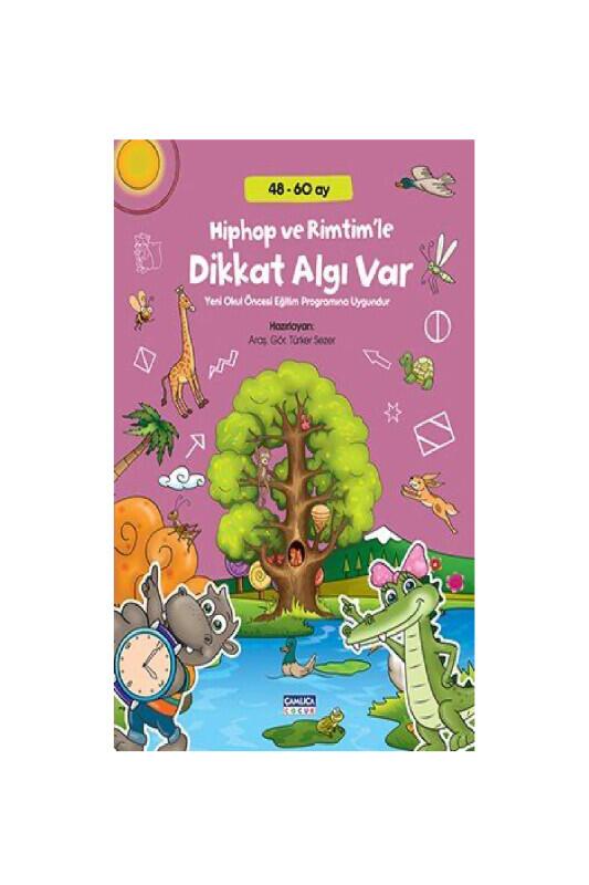 Hiphop Ve Rimtimle Dikkat Algı Var 48-60 Ay - Çamlıca Çocuk Yayınları