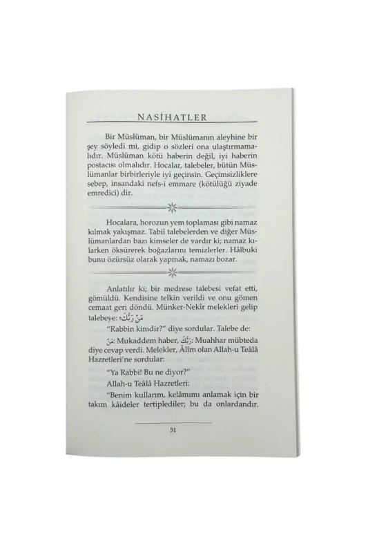 Hocalara Ve Talebelere Nasihatler - 3