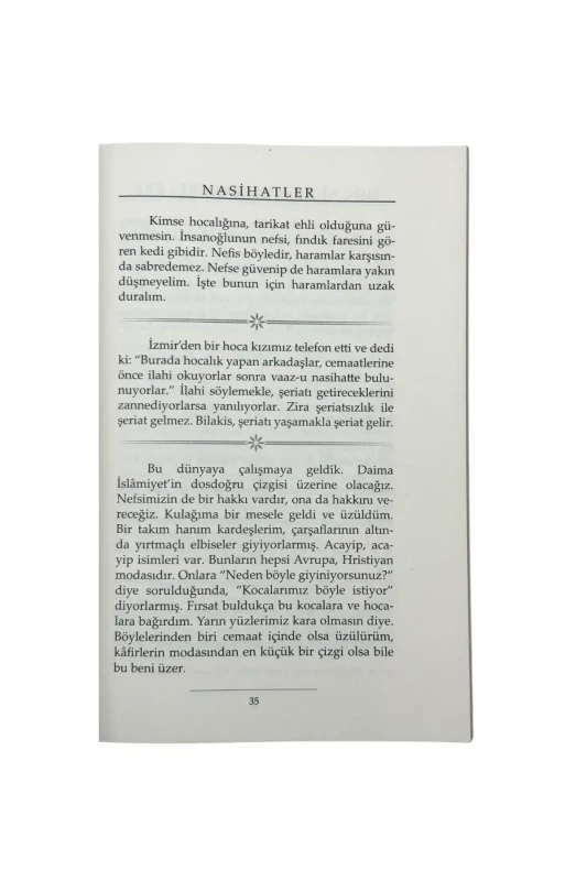 Hocalara Ve Talebelere Nasihatler - 5