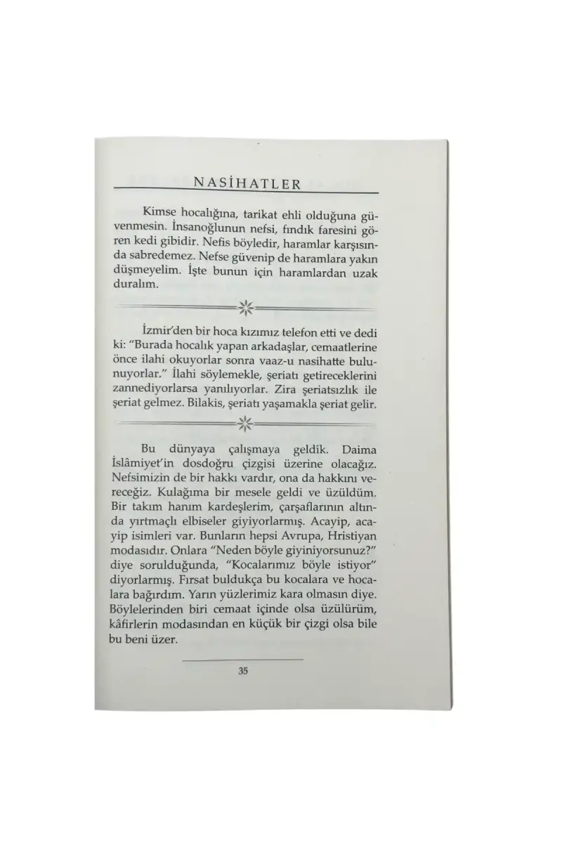 Hocalara Ve Talebelere Nasihatler - 5
