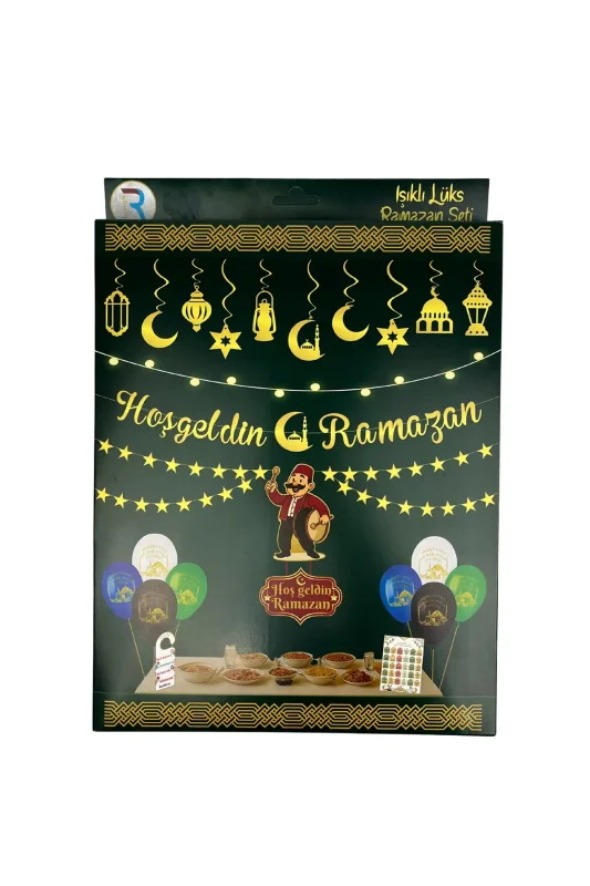 Hoş geldin Ramazan-ı Şerif Seti Led Işıklı - 1
