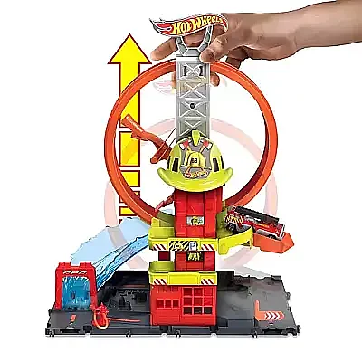 Hot Wheels Çember Pistli İftaiye İstasyonu - Hot Wheels