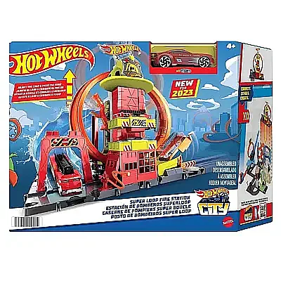 Hot Wheels Çember Pistli İftaiye İstasyonu - 8
