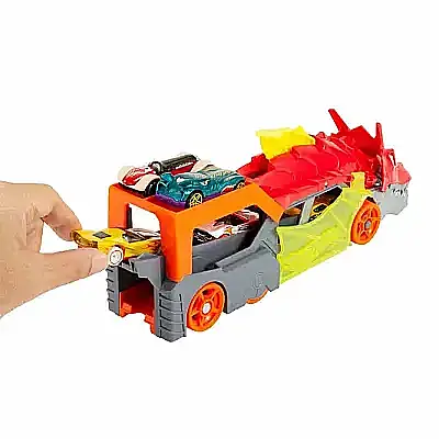 Hot Wheels Fırlatıcı Ve Taşıyıcı Ejderha - 3