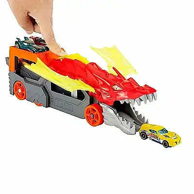 Hot Wheels Fırlatıcı Ve Taşıyıcı Ejderha - 5