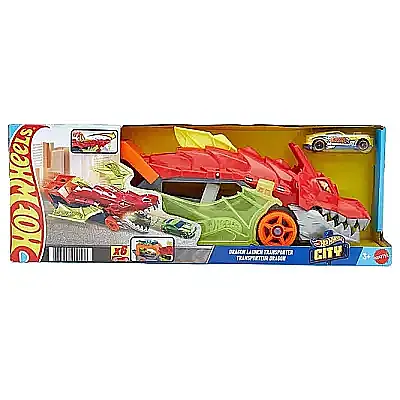 Hot Wheels Fırlatıcı Ve Taşıyıcı Ejderha - 11