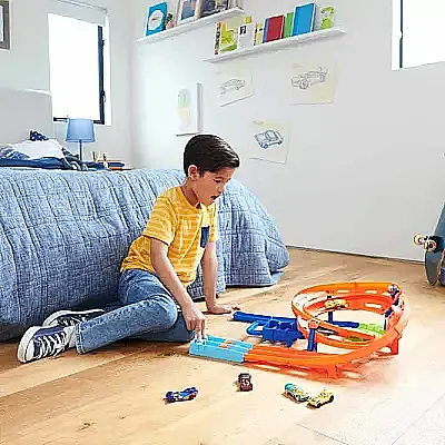 Hot Wheels İkili Yarış Ve Akrobasi Pisti - 9