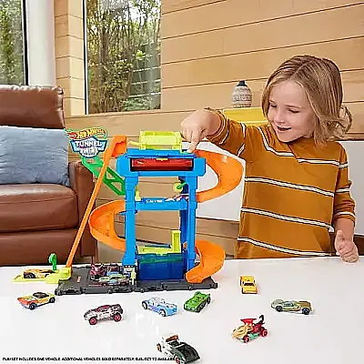 Hot Wheels Oto Yıkama Oyun Seti - 8