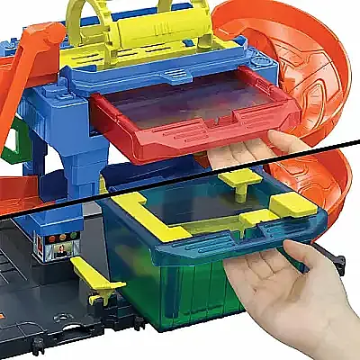 Hot Wheels Oto Yıkama Oyun Seti - 11