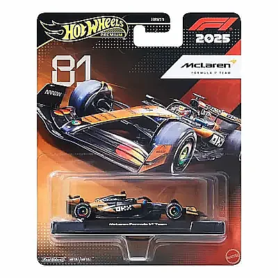 Hot Wheels Premium Formula 1 Yarış Arabası Mclaren - 5
