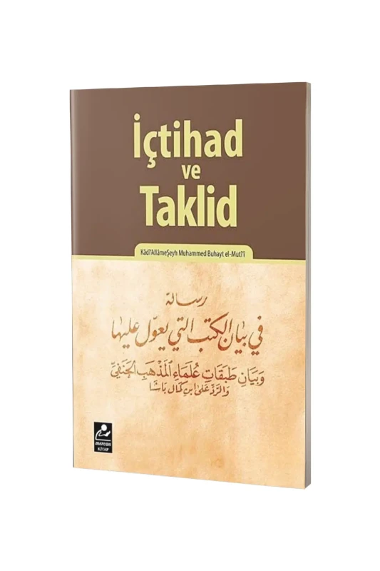 İçtihad ve Taklid - Mercan Kitap