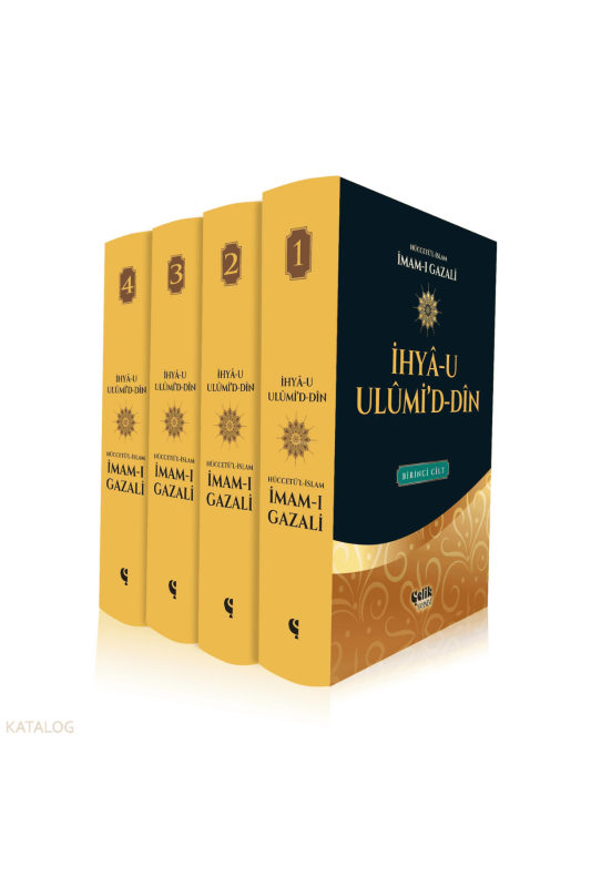 İhyau Ulumiddin 4 Cilt Takım - Çelik Yayınevi