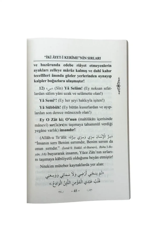 İki Ayetin Sırları - 9