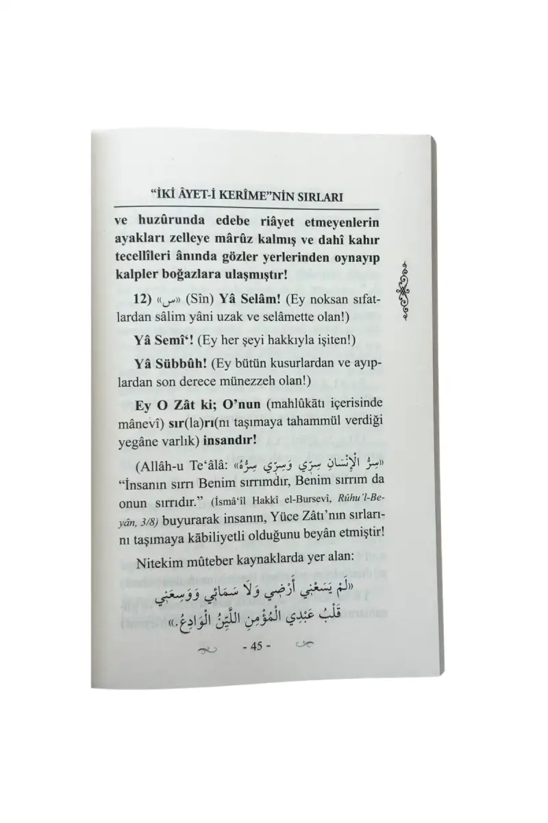 İki Ayetin Sırları - 9