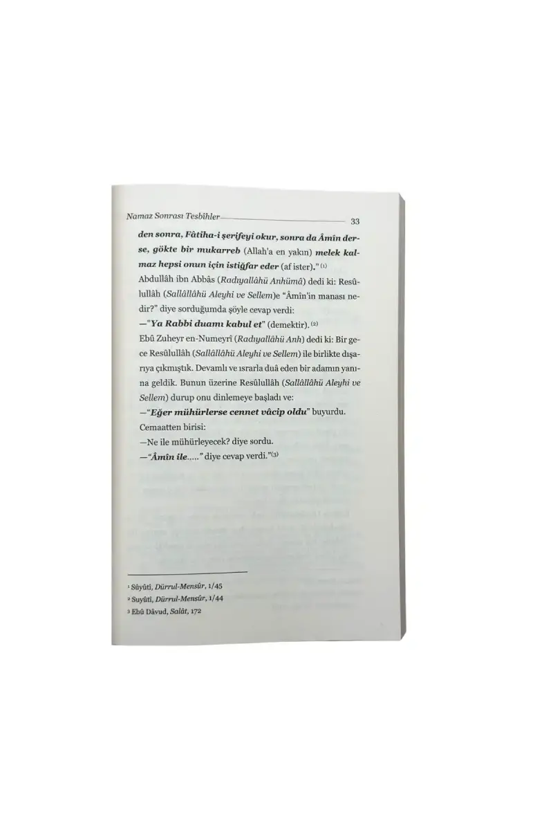 İlim Ehli İçin Temel Dualar Cep Boy - 3