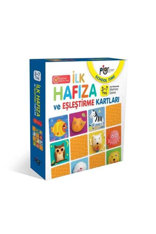 İlk Hafıza ve Eşleştirme Kartları - Piar Kids
