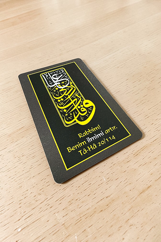 İlmimi Artır MiniDekor Magnet Ayaklı 9*13,5 cm - Bemenda