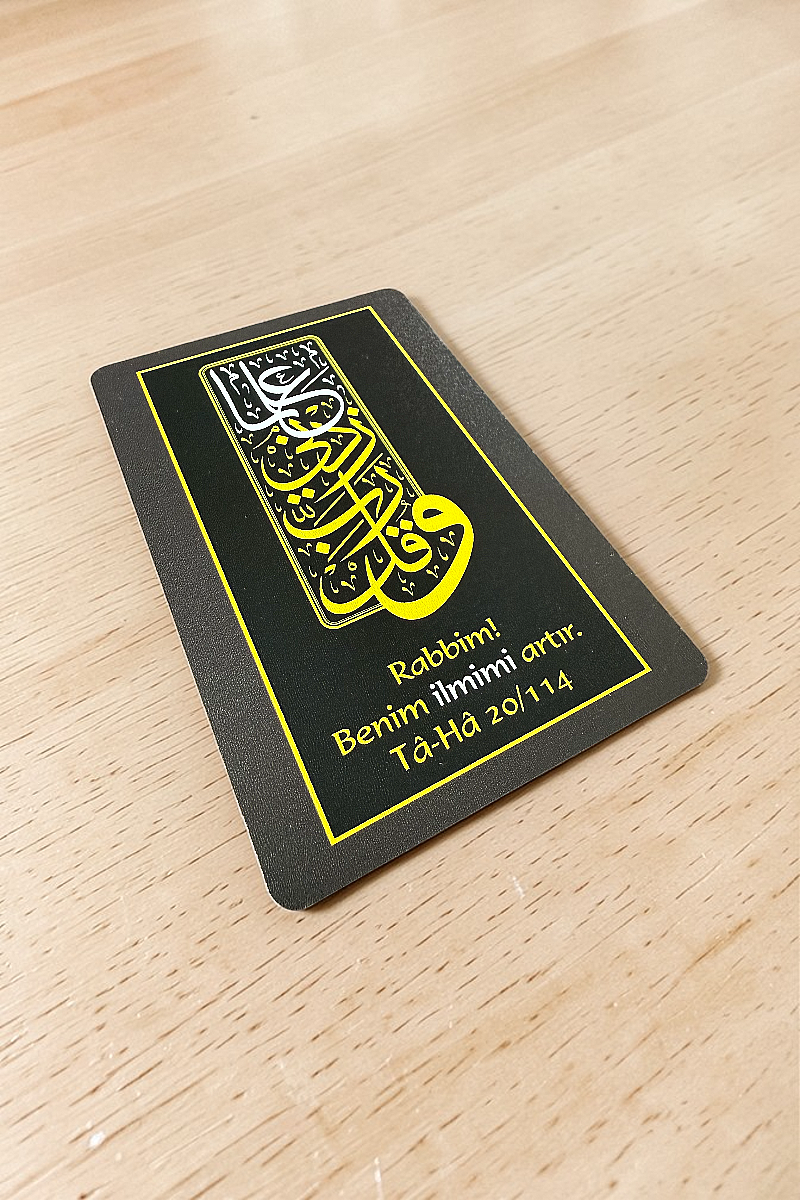 İlmimi Artır MiniDekor Magnet Ayaklı 9*13,5 cm - 1