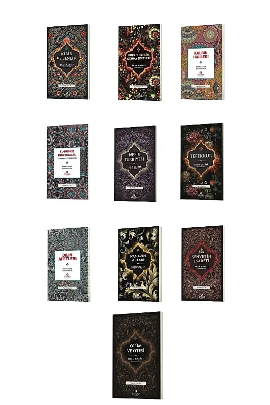 İmam Gazali Serisi 10 Kitap Set - Ahıska Yayınevi