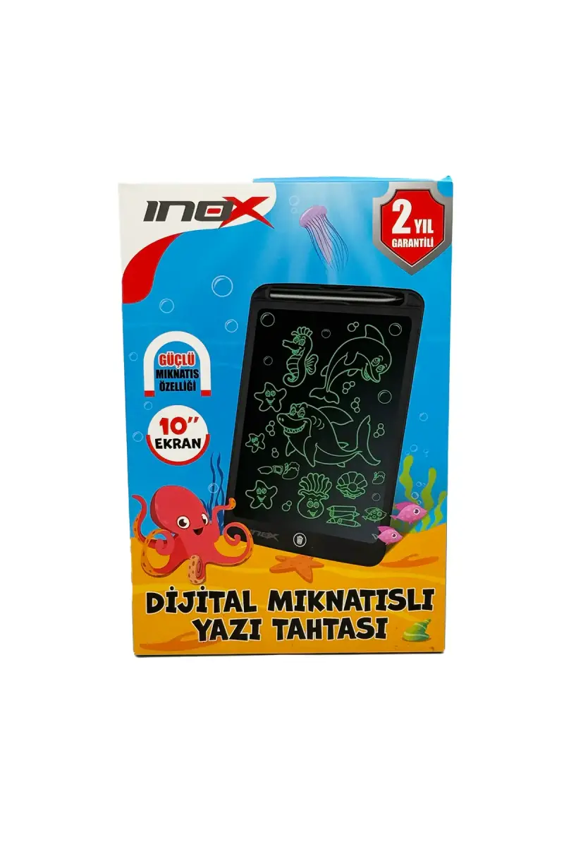 İnox 09551 Dijital Yazı Tahtası 10 Inc Mıknatıslı - 1