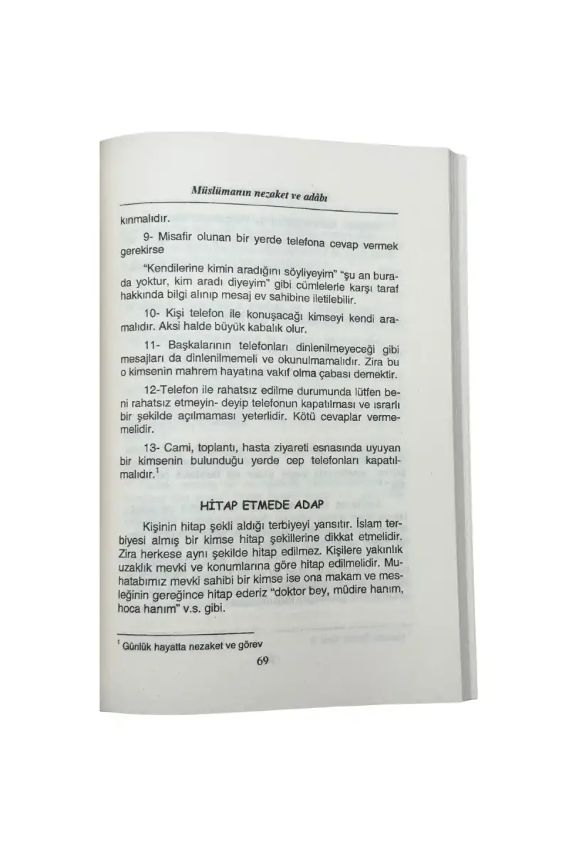 İslamda Nezaket Ve Adap - 2