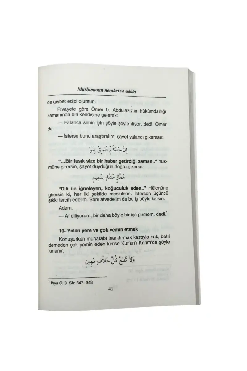 İslamda Nezaket Ve Adap - 4