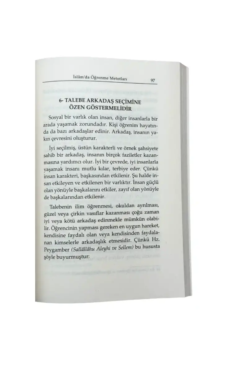 İslamda Öğrenme Metotları - 3