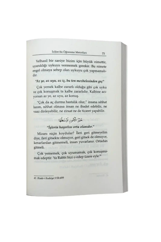 İslamda Öğrenme Metotları - 4