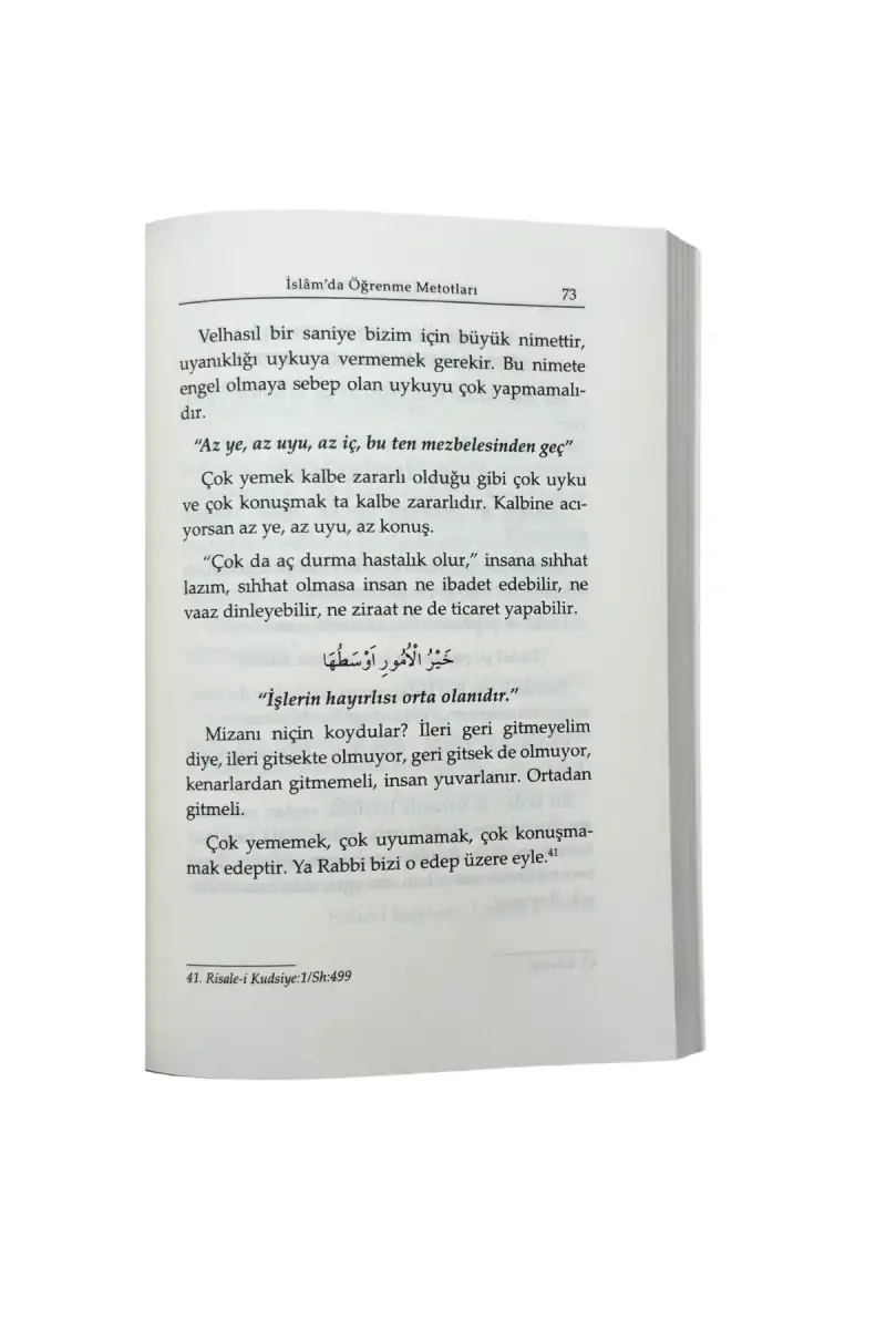 İslamda Öğrenme Metotları - 4