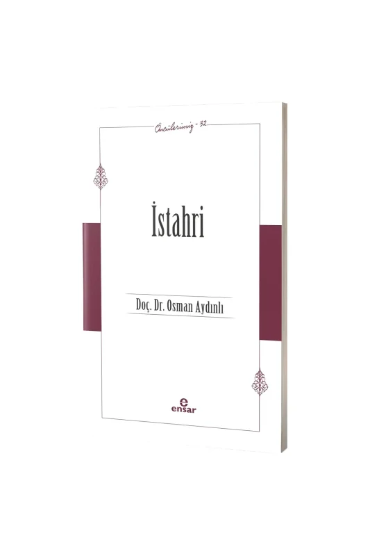 İstahri Öncülerimiz 32 - Ensar Neşriyat